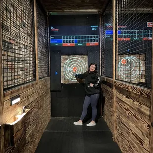 Axe throwing