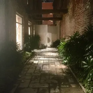 Beautiful outdoor courtyard!