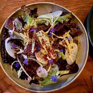 Salad for four people