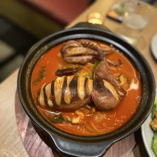 Whole Squid Jjamppong