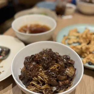 steak jajangmyeon
