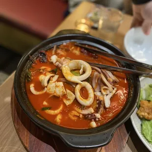 Whole Squid Jjamppong