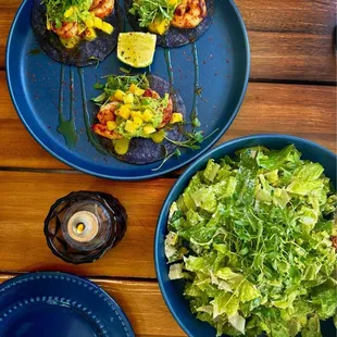 Spicy Caesar Salad