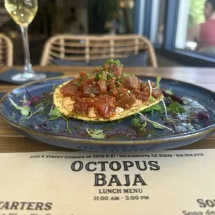 Blue Fin Tostada