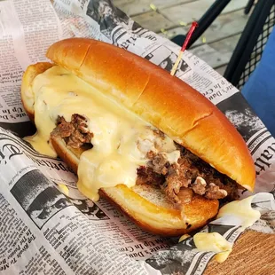 Philly cheesesteak