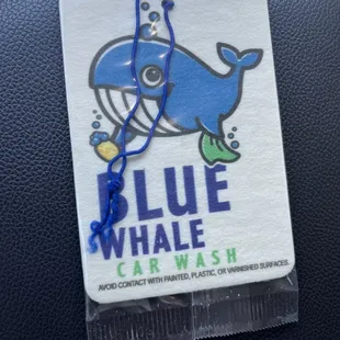 Decent little air freshener included