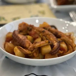 Chefs Sauteed Octopus