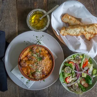 Tave Dheu. Beef and village cheese casserole