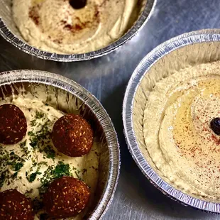 Hummus and Falafel