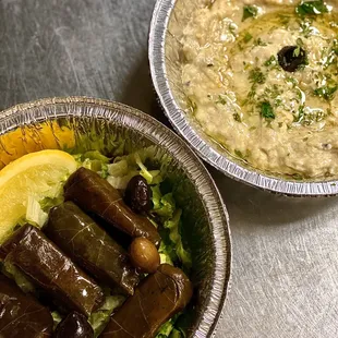 Dolma and Babaganoush