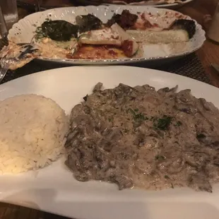 Beef Stroganoff