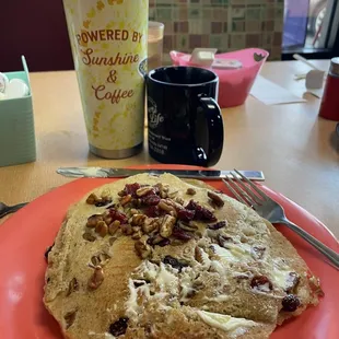 pancakes, food