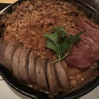 Duck Confit Enmoladas Plate