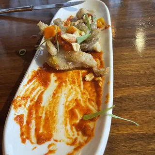 Crispy Oyster Mushrooms Plate