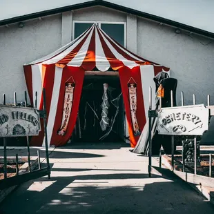 Annual Halloween party that is thrown. Proceeds go back to the community.