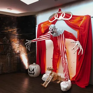 Annual Halloween party that is thrown. Proceeds go back to the community.