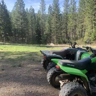 Just outside of park!