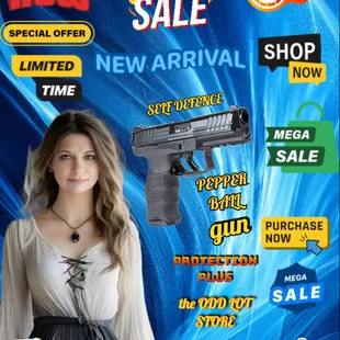 Pepper Ball Gun, Self Defence Product, the non lethal way to protect yourself and family