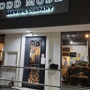 Store front for Odd Muse.