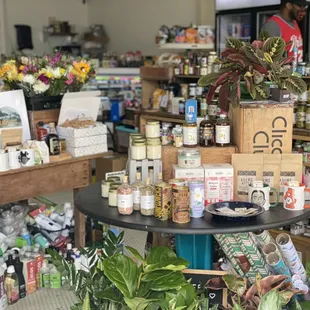 Odds and ends from bath salts to beer and wine! Odd provisions is aptly named.