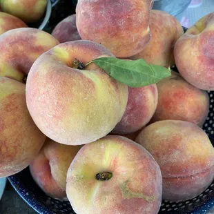 Local peaches