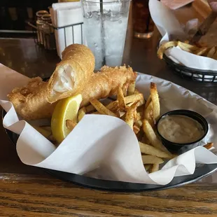 Gluten free fish and chips