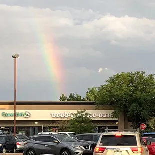 The rainbow leads to Odde's