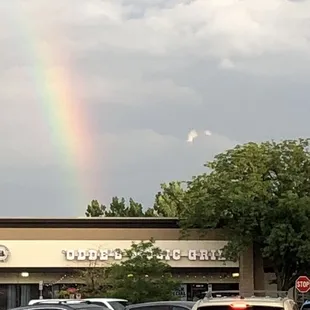 The rainbow leads to Odde's