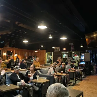 Restaurant, bar, comfy seating area and dance floor