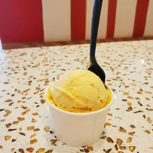 Passionfruit Apricot Pistachio Ice Cream