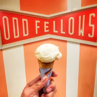Coquito Scoop Ice Cream. Definitely my fav.