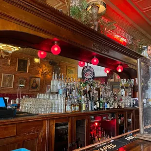 a man behind the bar