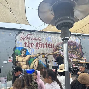 The mural