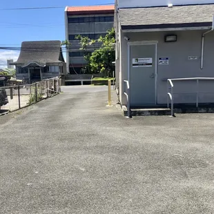 Ample parking in the back