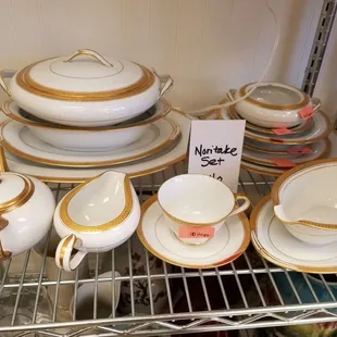 Noritake dishware!