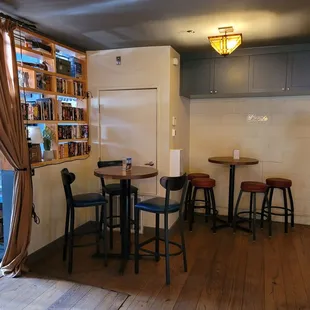 Nook by bar and gameroom