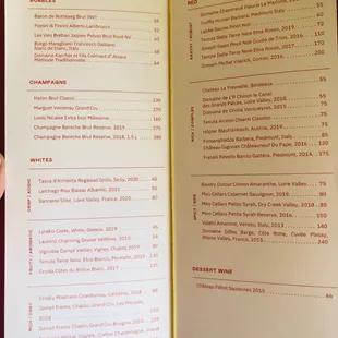 menu, sandwiches