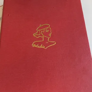 Menu with Adorable Logo