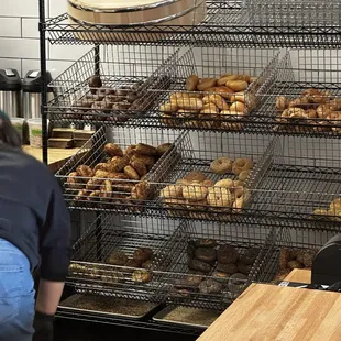 Bagel selection is awesome!