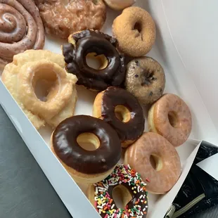 I ordered 3 mixed dozen. They were very impressive, not your basic blah donuts