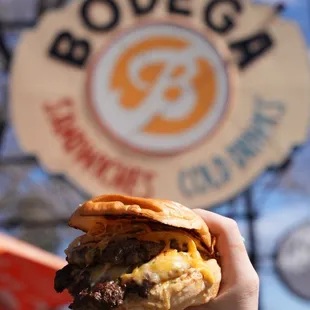 Double Bodega Burger