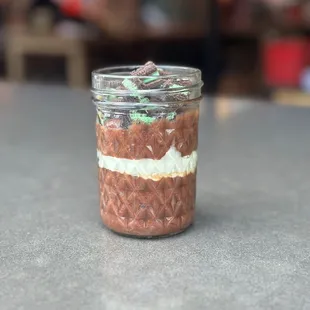 Chocolate Mint Pudding