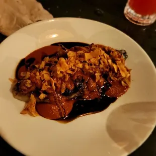 Mole chicken dish