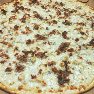 Chicken Bacon Ranch Pizza