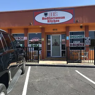 outside of restaurant