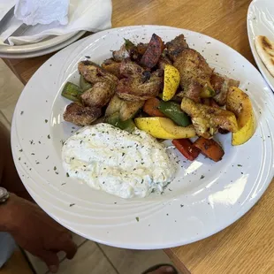 Grilled pork and Vegetables