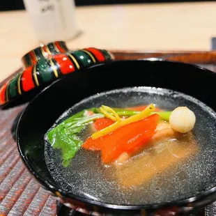 Golden Eye Snapper Soup