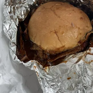 $12 "Brisket" Sandwich