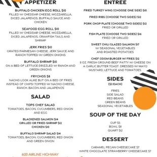 Lunch Menu