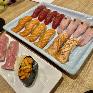 Nigiri Varieties